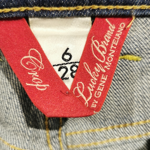 LUCKY BRAND | Peace Classic Crop Jean - Picture 7 of 8